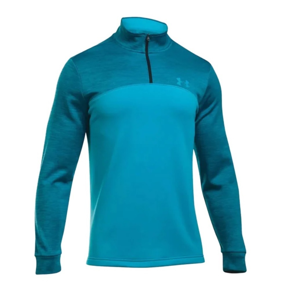UNDER ARMOUR  mens coldgear 1/4zip sweatshirt fleece